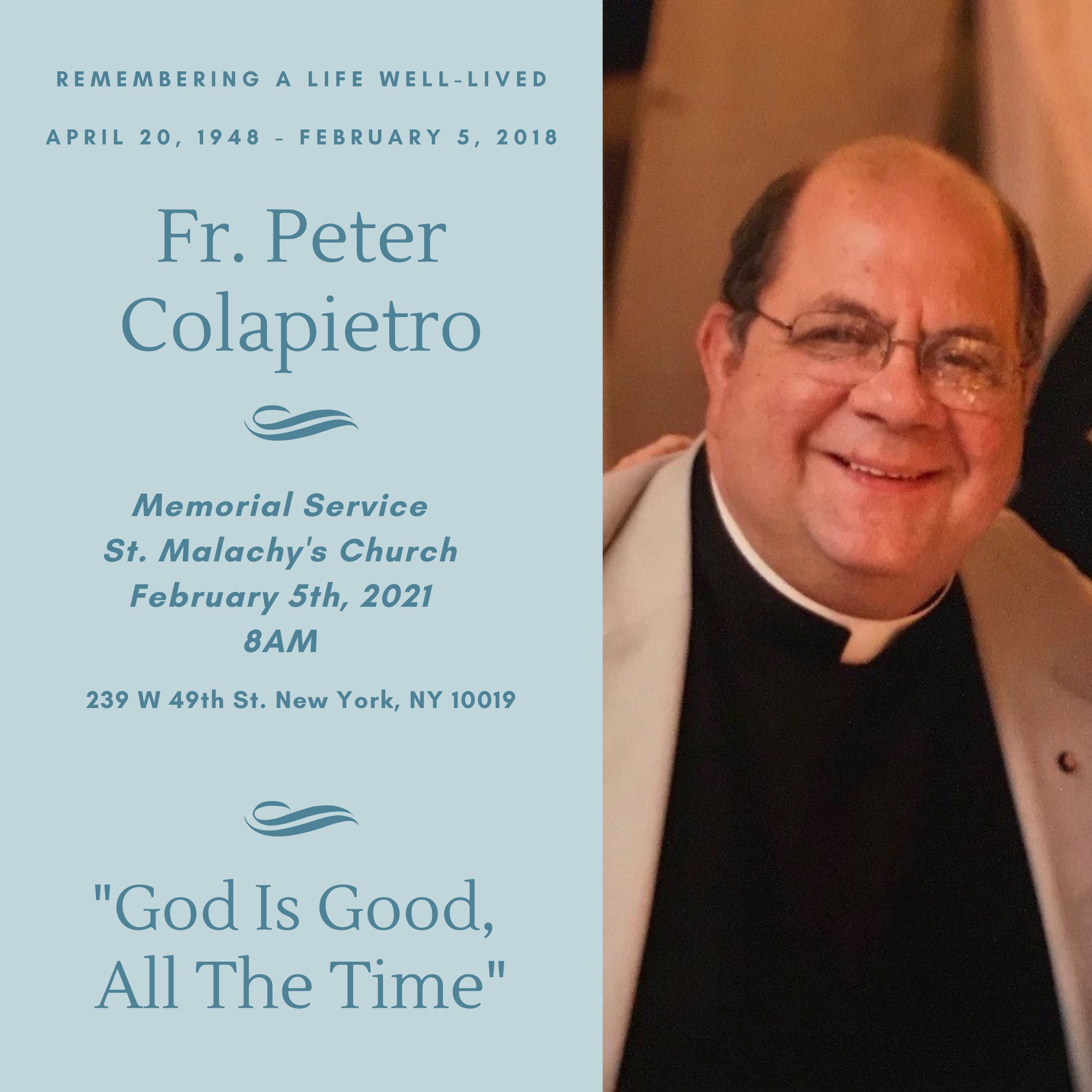 Remembering Fr. Peter_2021